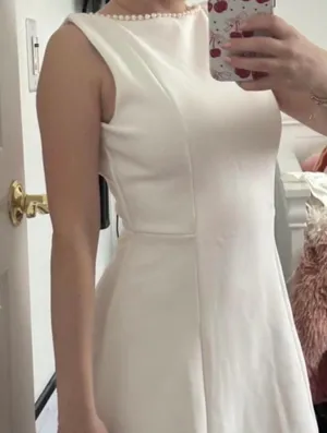 SheIn White mini dress thumbnail 5
