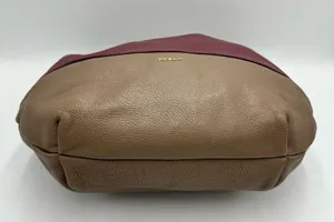 Furla Hobo Bicolor Leather Shoulder Bag thumbnail 4