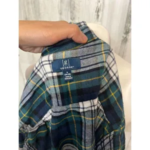 George flannel Green thumbnail 2