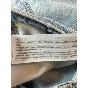 Abercrombie Fitch High Rise Loose Jeans Light Wash Size 30/10 Denim thumbnail 6