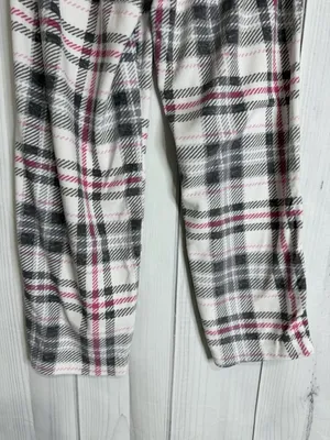 Nautica Pajama Set Plaid Flannel Long Sleeve Button Up Shirt Pant Sz L 14-16 thumbnail 10