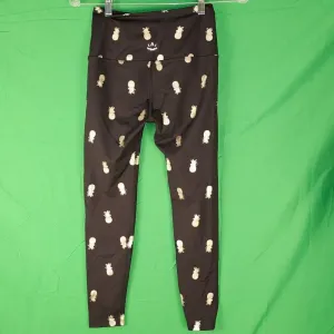 Beyond Yoga Womens‎ Black Pineapple Leggings XS thumbnail 2