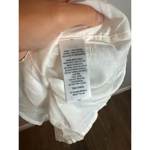 Anthropologie Kenji white beaded dress thumbnail 3