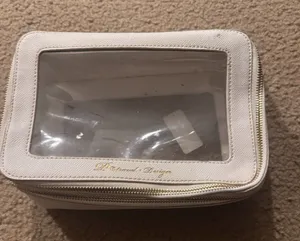 Toiletry bag waterproof cosmetic organizer 6”X 9” thumbnail 1