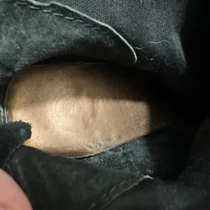 COCONUTS | Women's Black Leather Suede Knee High Chunky Heel Boots‎ thumbnail 5