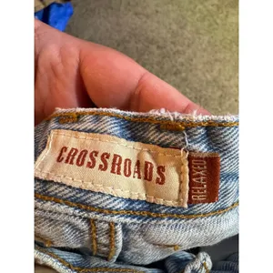 Vintage Crossroads Relaxed Fit Jeans Light‎ Wash High Rise Tapered 14S Cotton thumbnail 4