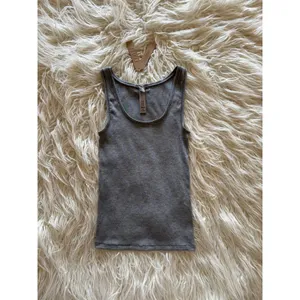 Skims Soft Lounge Tank Top Heather Grey Size XS thumbnail 3