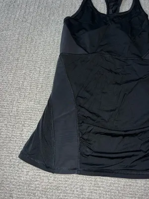 Athleta black tank top size small thumbnail 2