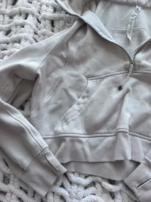 Lululemon Tan Scuba Half-Zip thumbnail 4