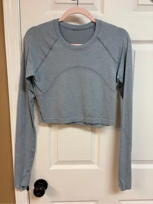 Lululemon Swiftly Tech Crop LS thumbnail 1
