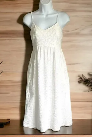 Rachel Ashwell Prairie Embroidered Eyelet Dress - Size 4 thumbnail 1