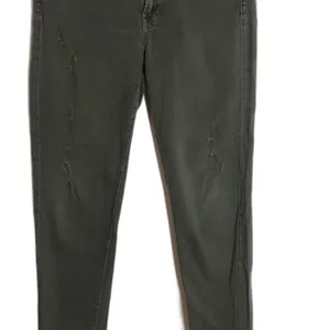Vince ladies army green distressed 5 pocket skinny jeans‎ size 28 thumbnail 3