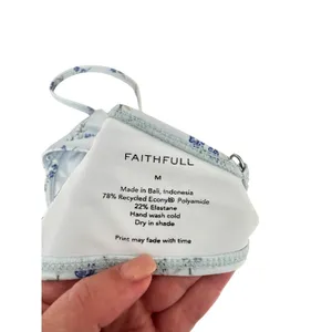 FAITHFULL‎ THE BRAND X REVOLVE Farrah Floral Bikini Top Medium NEW NWT thumbnail 4