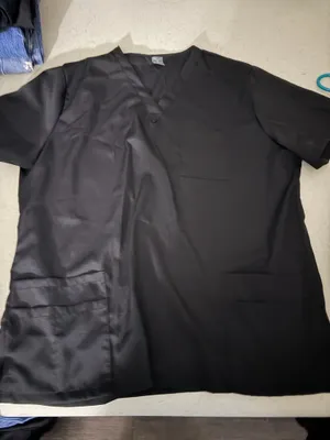 Women’s Scrub Set Black Size XXL thumbnail 4