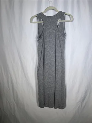 The Great. Womens Swing Tank Midi Dress Gray Xs thumbnail 3