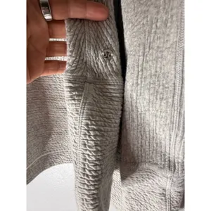 Lululemon Textured Turtleneck hoodie retreat yourself pullover grey size M/L thumbnail 3