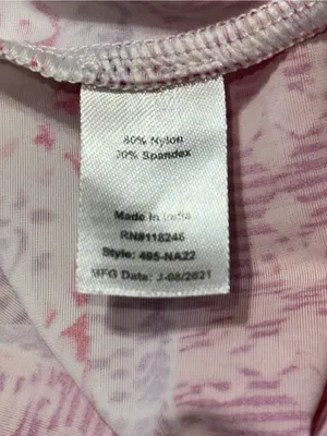 Cabana Life Women’s Size S Pink Coral White Medallion Patterned Mini Dress thumbnail 6