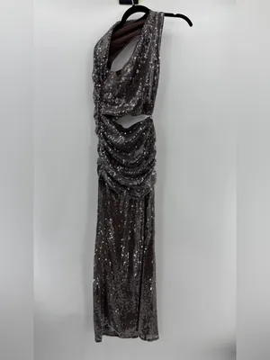 Superdown Abrielle Maxi Dress In Brown thumbnail 8