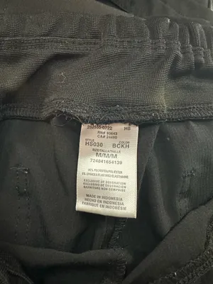 Black scrub pants Size M thumbnail 5