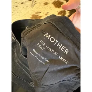 MOTHER Denim The Hustler Ankle Fray in Encounters At Night Size 28 thumbnail 7