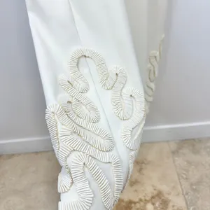 Antonio Melani x Elizabeth Damrich Babe Mesh Crepe Soutache Maxi Dress US 2 NWT thumbnail 14
