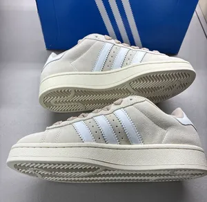 New Adidas Originals Campus O0s Wonder White Cloud White Womans HP2924 Size 7.5 thumbnail 2