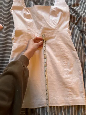 RNWY white mini bow dress Size 4 thumbnail 6