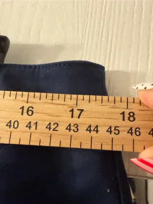 White House Black Market Navy Blue Bootcut Pants thumbnail 6
