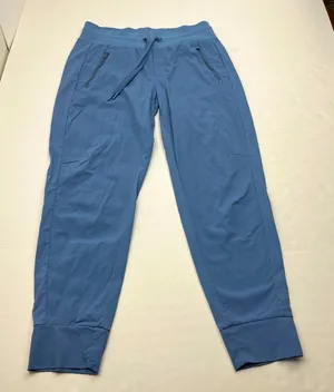 Athleta Trekkie North‎ High Rise Jogger Pant Womens Size 6 Blue Athletic Pull-On thumbnail 1