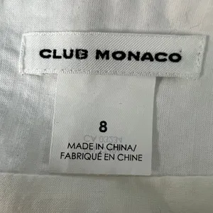 Club Monaco Ruffle Mini Skirt Women 8 Cotton Coastal Festival Coquette Y2K Angel thumbnail 3