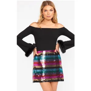 Show Me Your Mumu |‎ Women’s Kalana Top Black Stretch M - Retail $138.00 thumbnail 3