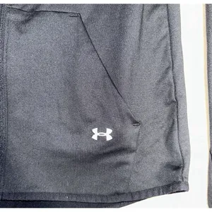 Under Armour Womens Warm Black Cold Gear Hoodie Jacket w/ Pockets Sz L MSRP $88 thumbnail 3