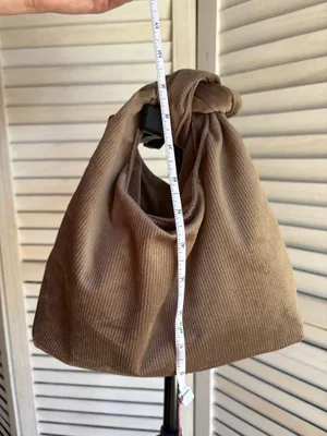 Glowiest Brown Corduroy Bag thumbnail 5