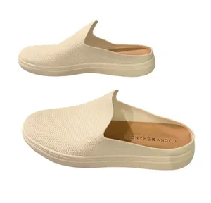 Lucky Brand Larlan Mule Slip On Knit Off White Womens Casual Capsule Wardrobe 10 thumbnail 1