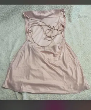 Princess Polly pale blush dress thumbnail 2