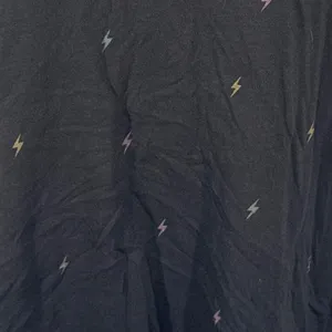 Lucky Brand Black Lightning Bolt Print‎ Short Sleeve Tee Shirt Women's Sm thumbnail 2