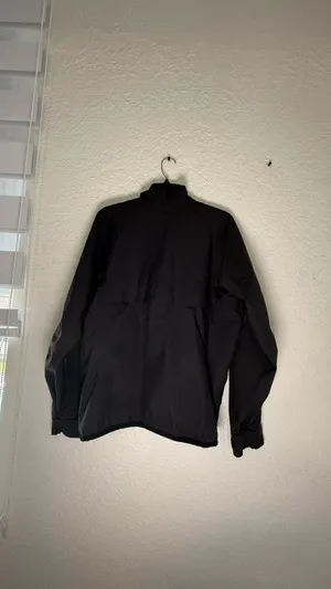 Rare Vintage Nike "Center Swoosh" 1/4 Zip Technical Windbreaker - Black - Size M thumbnail 4
