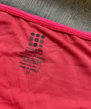 Title Nine pink bikini bottom ties on sides Size M thumbnail 5