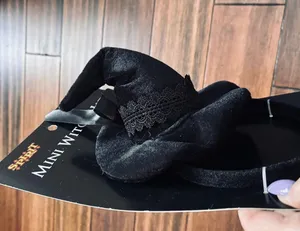 Black Velvet Mini Witch Headband thumbnail 2