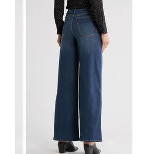 Rag & Bone Serena Dark Wash Bogart High Waist Wide Leg Jeans NWT Size 28 thumbnail 2
