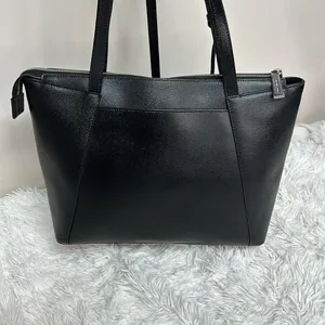 Micheal Kors Maddie Medium Crossgrain Leather Tote Bag thumbnail 3