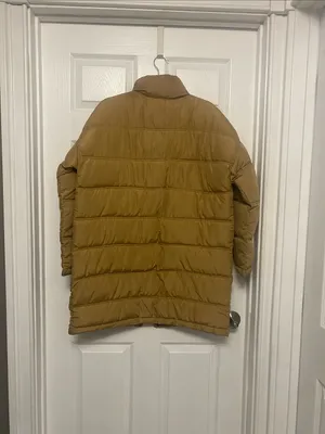 Oversized Tan puffer jacket Nordstrom M Size M thumbnail 5