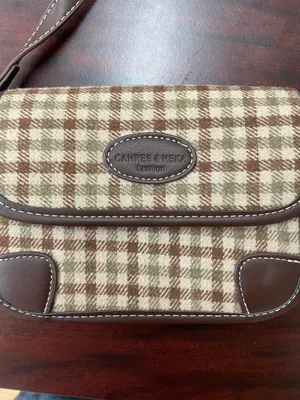 Cahres & Heka Fashion Gingham Patten Crossbody Purse thumbnail 4