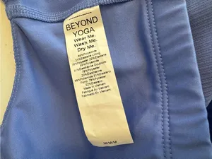 Beyond Yoga Women's Medium Impulse Ribbed Classic Tank Deep Peri Blue Purple thumbnail 3