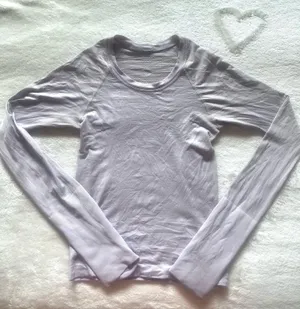 Lavender Lululemon Swiftly Tech Long Sleeve Top thumbnail 2