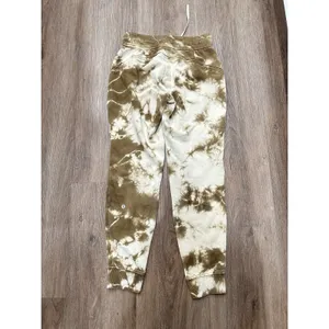 Lululemon Pants Womens 6‎ Warm Down Jogger Earth Dye Earth Dye Sand Athleisure thumbnail 2