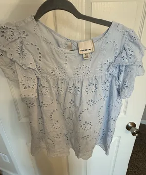 Short sleeve top Blue Size M thumbnail 1