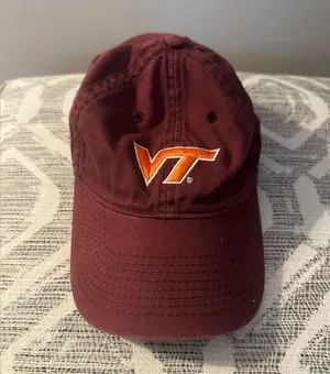 Legacy Virginia Tech Maroon VT Hat Red thumbnail 1