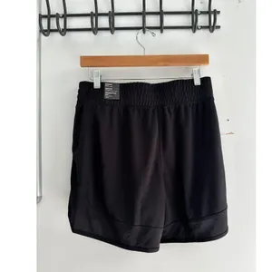 Adidas Pacer Knit High Training Shorts Black Womens M 5 Inch Activewear NWT thumbnail 2