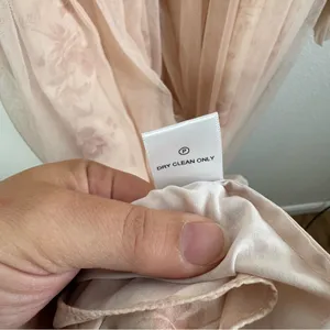 Ivy City Co NWT‎ Last Songbird Pink Fairy Whimsical Modest Midi Dress Medium thumbnail 13